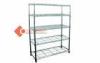 Supermarket Adjustable Wire Shelving Racks 4 / 5 Tier Wire Shelving