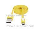 Yeloow Blackberry Curve 9320 High Speed Data Transfer Cable For Charging