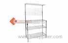 Industrial Wire Shelving Racks Heavy Duty Display Racks For Shopping Malls