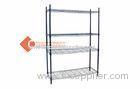 3 tier Metal Wire Shelving Racks Wardrobe / Kitchen Pantry Wire Shelving