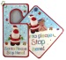 Santa stop here cards and door hanger