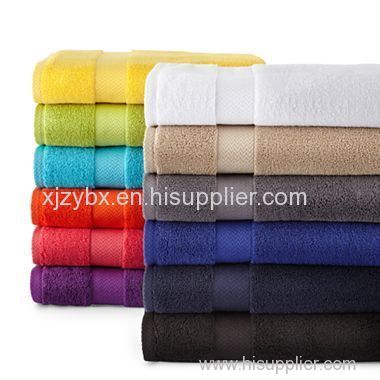 None Twist Embroidered Sport Soft Hand Towel