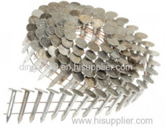 Coil roofing nails galvanized coil nails
