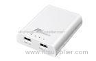 Iphone 4S 5S 5C White USB Travel Charger 5200mAh , Large Capacity