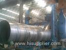 SCH 20 / SCH 40 MS Spiral Welded Steel Pipe / SSAW Tubing For Structure , 0.5 - 14mm W.T