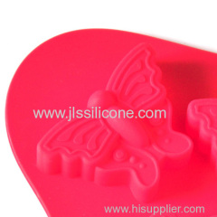 Butterfly shape silicone baking tray cake mould