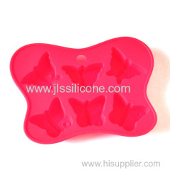 Butterfly shape silicone baking tray cake mould