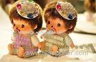 Cute Monchihichi USB Rechargeable Battery Pack Manual Diamante Adding Hat