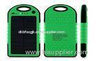 Green Waterproof Portable Emergency Mobile Phone Charger 5000mAh For Travel