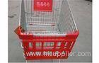 red trolley front AD panel Shopping Trolley Spare Parts