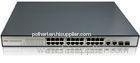 24 Port 10M / 100M 802.3af POE switch PoE Ethernet Switches with AutoUplink