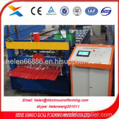 color steel roof roll forming machine