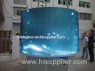 Pixel 546 2 R1G1B 20mm Iron Full Color Video Curved Led Display Screen For Advertising