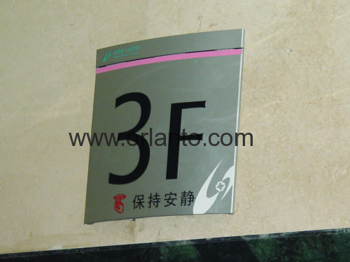 directional signs, door signs, aluminium sign, way finding system