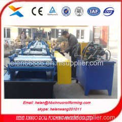 Hydraulic c z purlin roll forming machine in botou