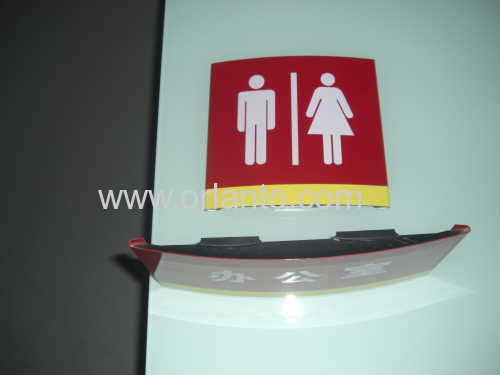 directional signs, door signs, aluminium sign, way finding system