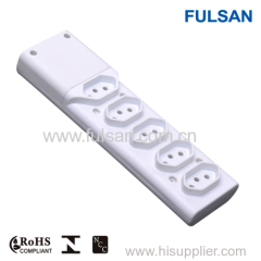 5 Way Multiple Electrical Extension Power Strip Socket Outlet