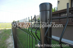 3D bending fence panel/outdoor safety wire mesh fence/wall wire mesh fence(12 years factory)