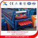 canton fair new design 1000+1000 double layer ce quality wall panel forming machine