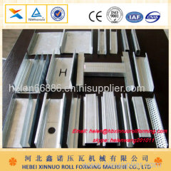 new design hot sale metal studs and track U shape equipment of a tile factory china manufacturer