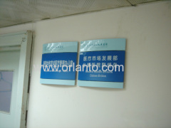 directional signs, door signs, aluminium sign, modulex sign system door sign, curved sign, way finding system