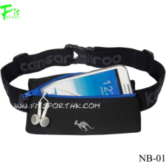 Neoprene Waist Bag with Single Pouch for Phone