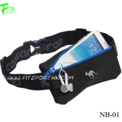 Neoprene Waist Bag with Single Pouch for Phone