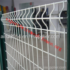 3D bending fence panel/outdoor safety wire mesh fence/wall wire mesh fence(12 years factory)