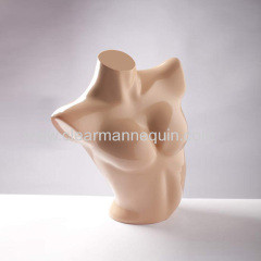 Skin color mannequin torso female