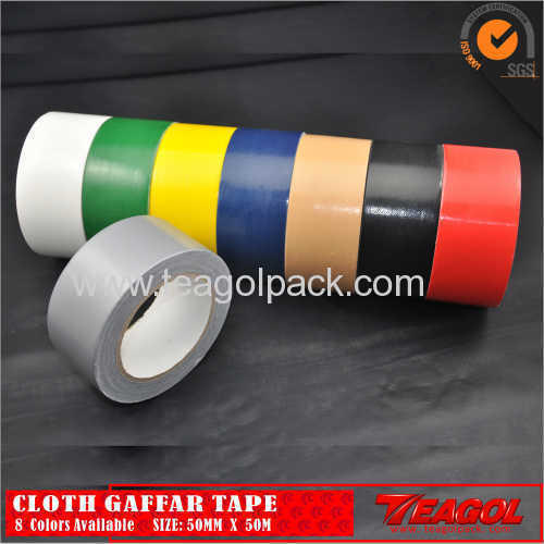 50mmx50M Cloth Duct Tape 50mesh Silver/Red/White