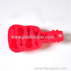 Guitar shaped Innovative silicone bakeware cake mould pan