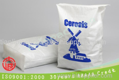 AP-793 factory directly Chinese hdpe flour woven net sack bags for cereals