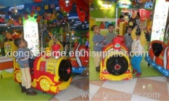 hot sale bubble operated game machine happy train kiddie rider