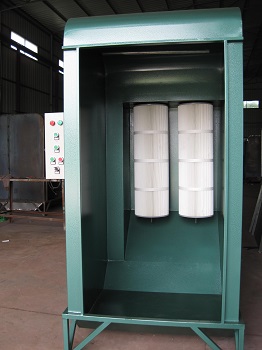 cartridge powder coating booth