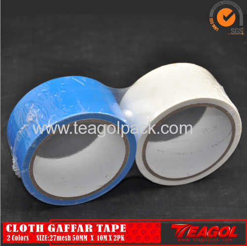 27mesh Cloth Cotton Tape Size: 50mm x 10m x 2PK