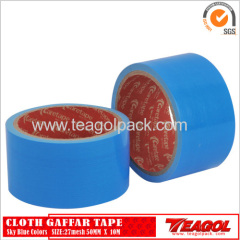 27mesh Cloth Cotton Tape Sky Blue Color Size: 50mm x 10m