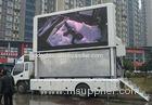 High resolution P10 / P16 / P20 truck mounted LINSN led display wide viewing angle , 8000cd/sqm