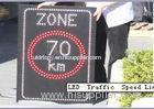 P31.25 Outdoor Electronic Information Static Traffic Led Sign High Resolution