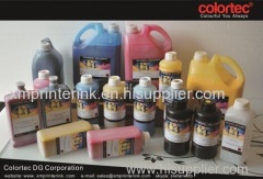 Colortec wide format solvent ink,for xaar,konica,seiko,spectra,polaris series printheads printer