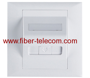 Single Port Wall Plate