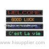 IP43 cindoor led scrolling message display board 32 bit SMD3528 3in1 with WINXP / WIN2007 system