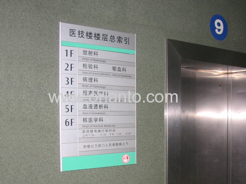 aluminium signs,door slatz,modulex directory,project sign,wall sign,office sign,wayfinding sign,door sign,name plates