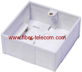 Wall mounting Box for Faceplate 86*86mm