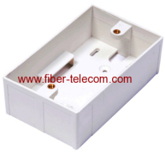 Wall mounting Box for Faceplate 86*86mm