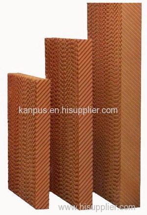 Industrial Ventilation cooling pad (honeycomb filter evaporator paper cooling)