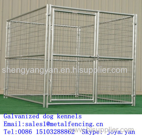 Pet house metal dog play pen 5 gauge galvanized steel wire welded mesh pens portable dog pens