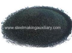 Ladle nozzle drainage agent for steel refining