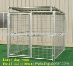 Pet cage galvanized dog kennels portable fences for dog welding mesh cage