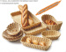 Bread Rattan Basket for hotel