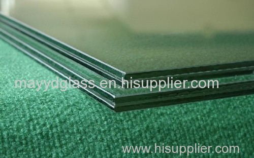 5mm clear tempered glass+9A+5mm blue tempered glass insulated glass hurricane safety glass